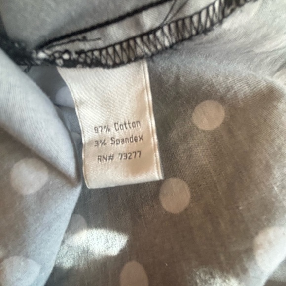 Black Polka Dot LC Lauren Conrad Dress size 10 - Picture 8 of 8